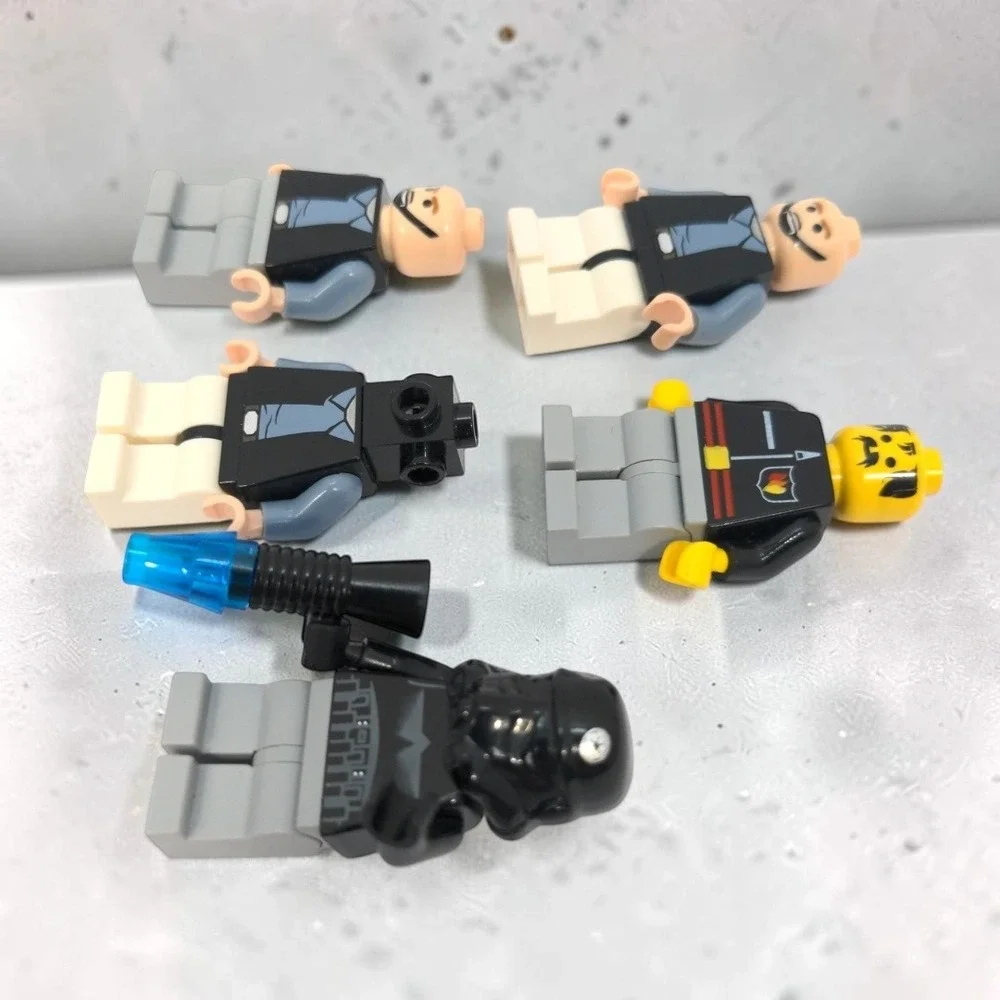 VTG LEGO Star Wars Minifigures Lot TIE Fighter Pilot Imperial Crew Figure Hasbro
